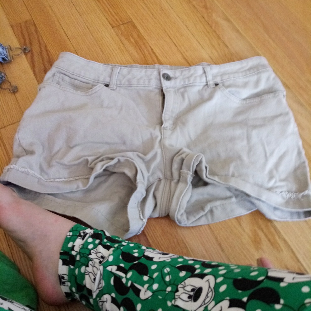 Tan shorts